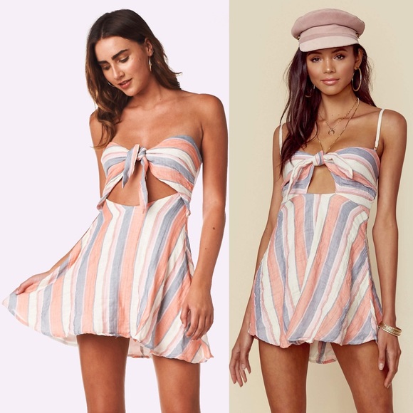 Beach Riot Tie Front Keyhole Dress - Picture 7 of 10